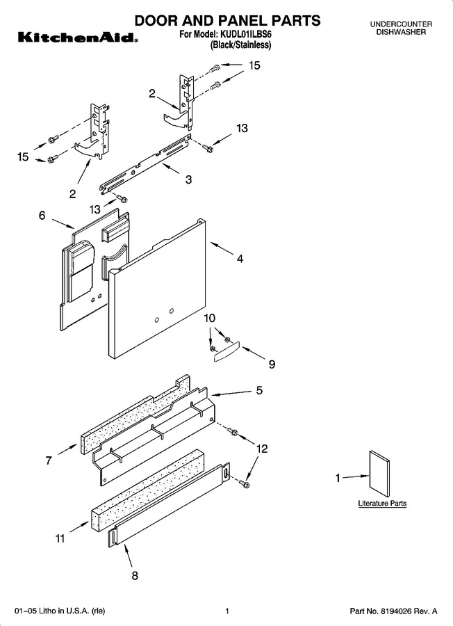 Diagram for KUDL01ILBS6