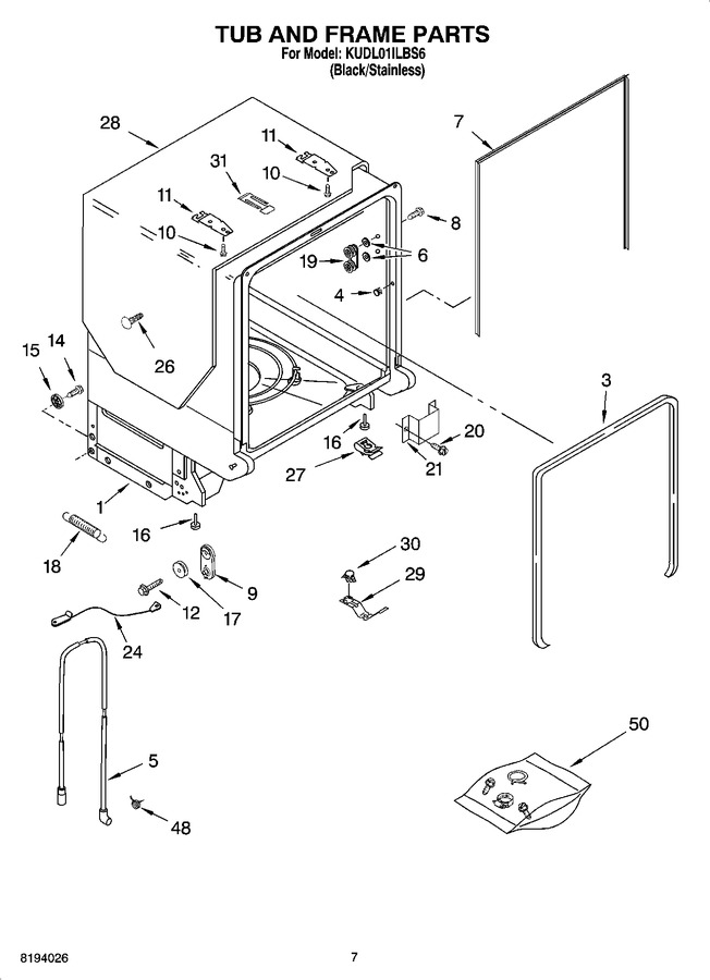 Diagram for KUDL01ILBS6