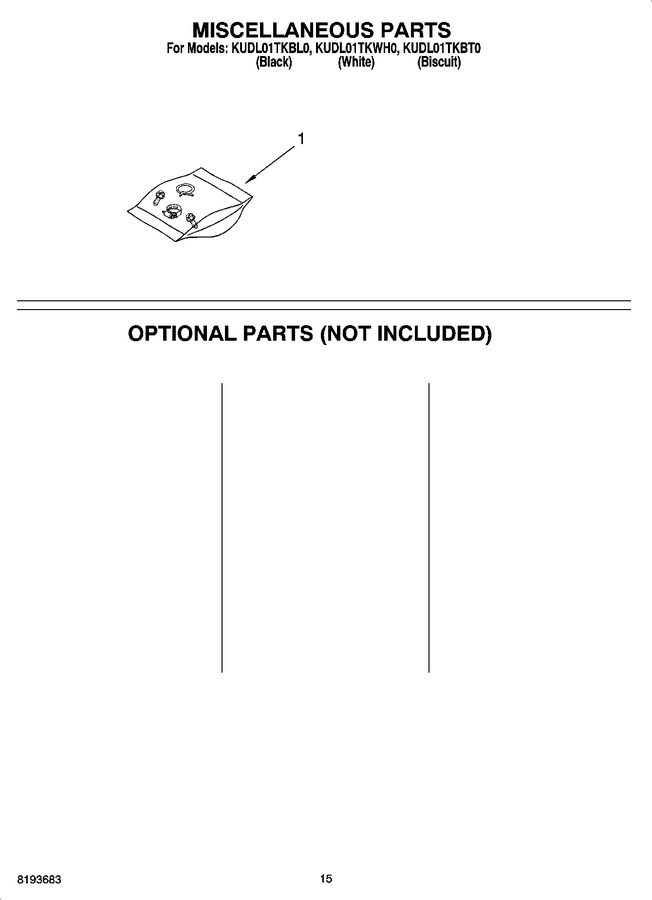Diagram for KUDL01TKBT0
