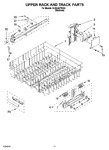 Diagram for 09 - Upper Rack And Track Parts