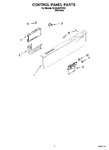 Diagram for 02 - Control Panel Parts