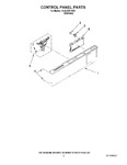 Diagram for 02 - Control Panel Parts