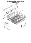 Diagram for 09 - Upper Rack And Track Parts