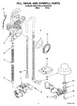Diagram for 04 - Fill, Drain, And Overfill Parts