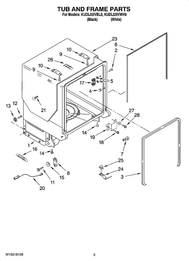 Diagram for KUDL03IVWH0