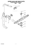 Diagram for 07 - Upper Wash And Rinse Parts