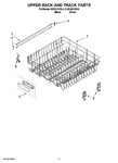 Diagram for 09 - Upper Rack And Track Parts