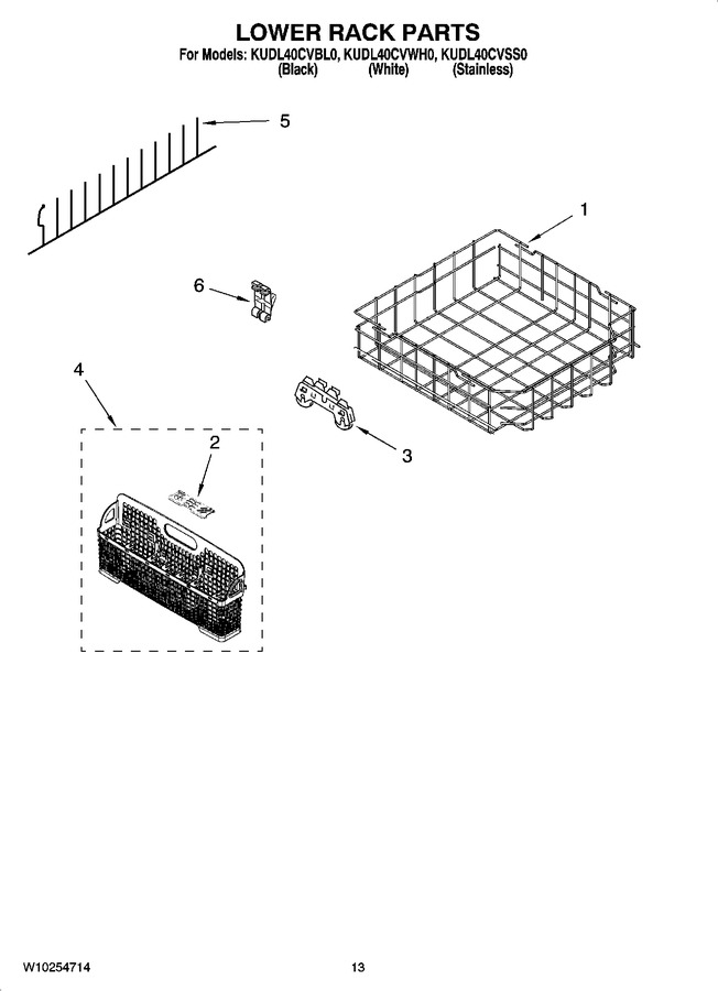 Diagram for KUDL40CVSS0