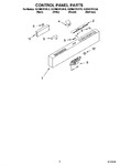 Diagram for 02 - Control Panel Parts