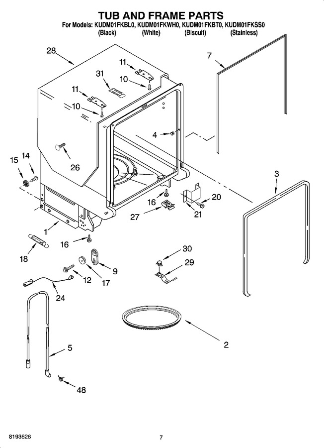 Diagram for KUDM01FKBT0