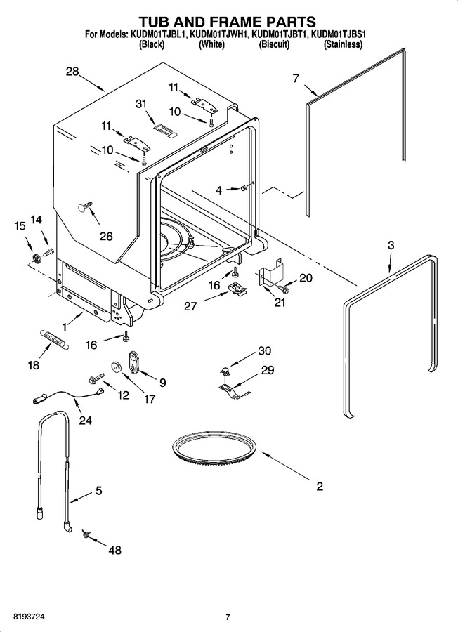 Diagram for KUDM01TJBL1