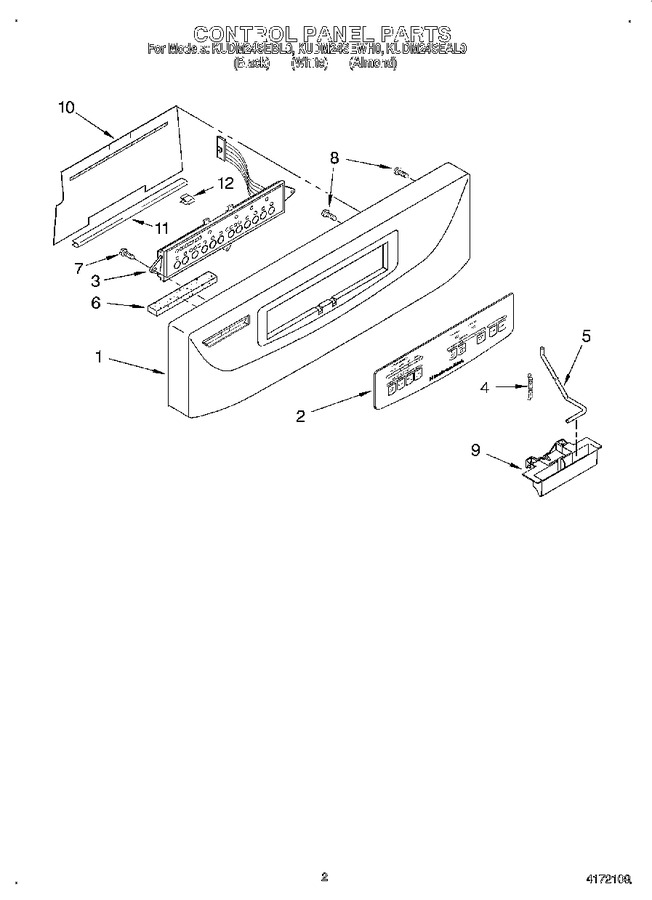 Diagram for KUDM24SEAL0