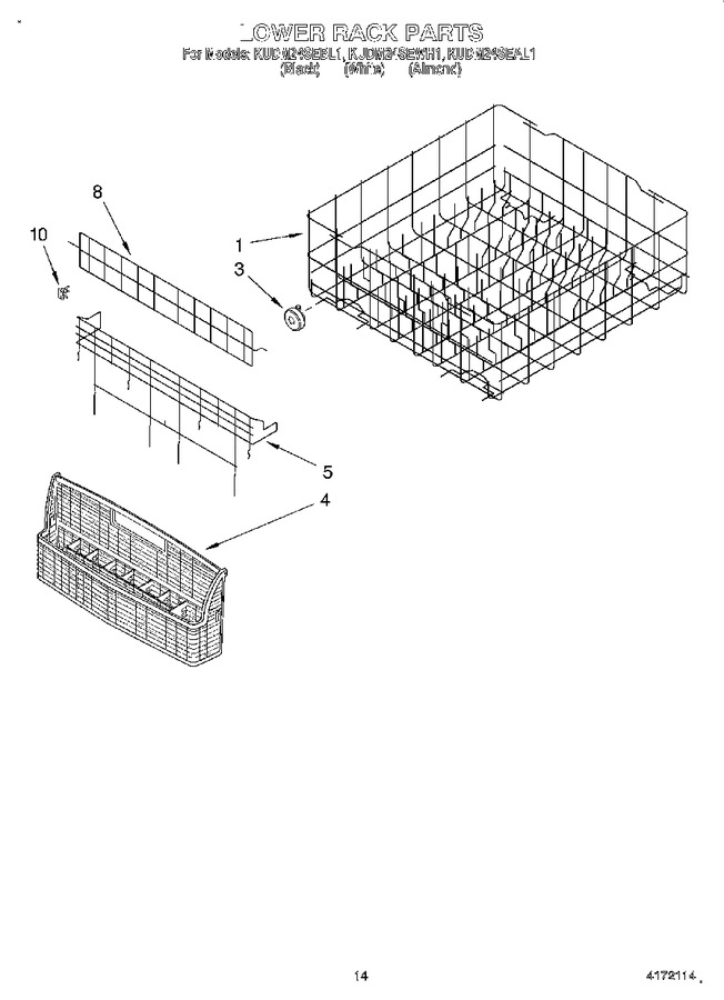 Diagram for KUDM24SEAL1