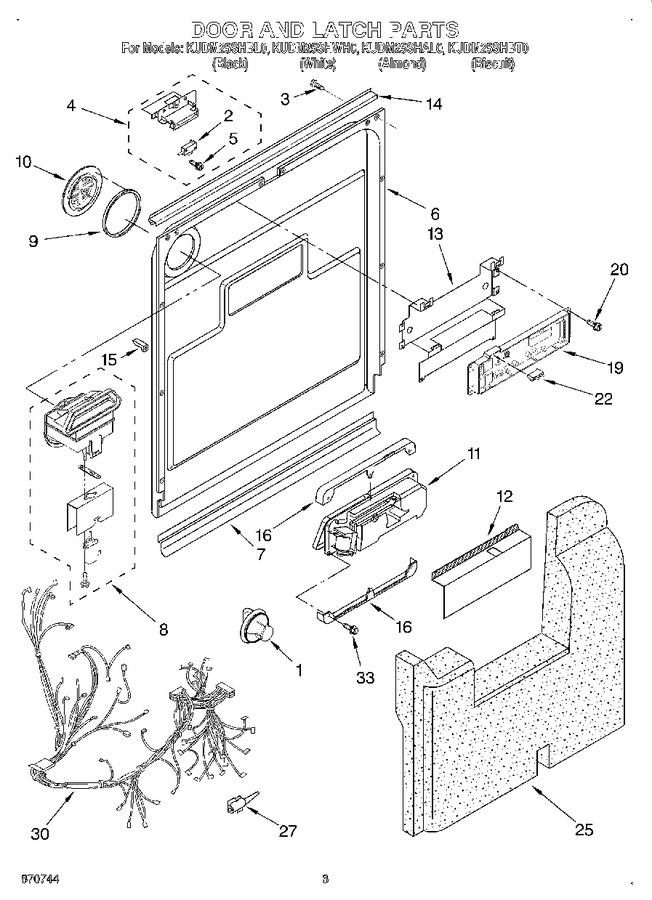 Diagram for KUDM25SHWH0