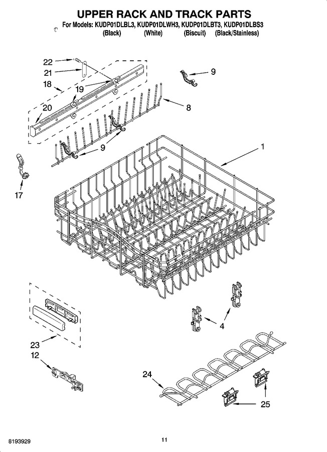Diagram for KUDP01DLBT3
