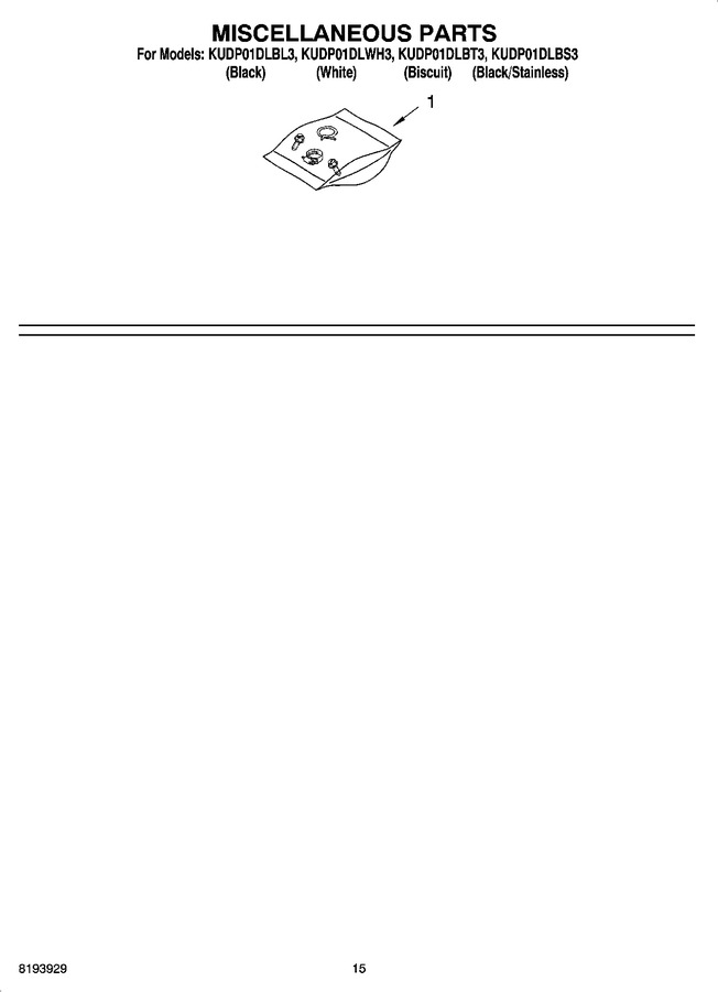 Diagram for KUDP01DLBT3