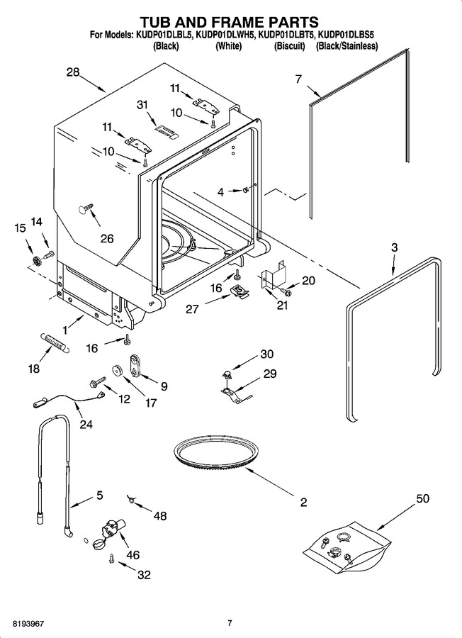 Diagram for KUDP01DLWH5