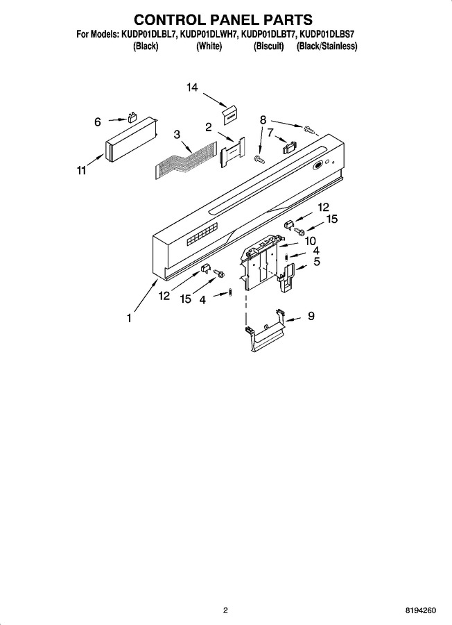 Diagram for KUDP01DLBT7