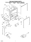 Diagram for 07 - Tub And Frame Parts