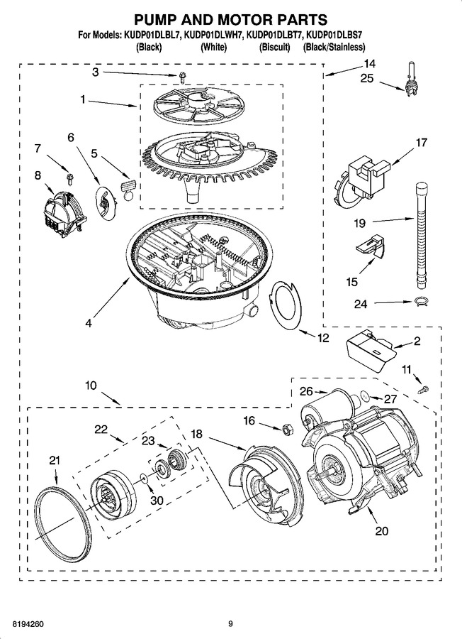 Diagram for KUDP01DLBS7