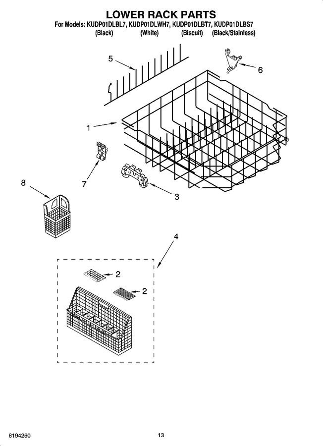 Diagram for KUDP01DLWH7
