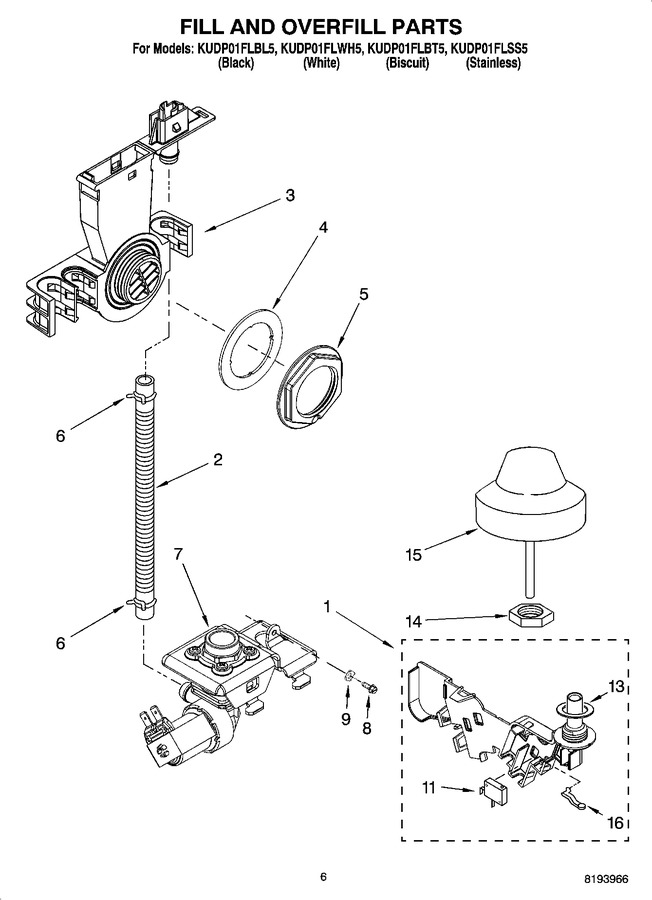 Diagram for KUDP01FLWH5