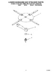 Diagram for 04 - Lower Washarm And Strainer Parts