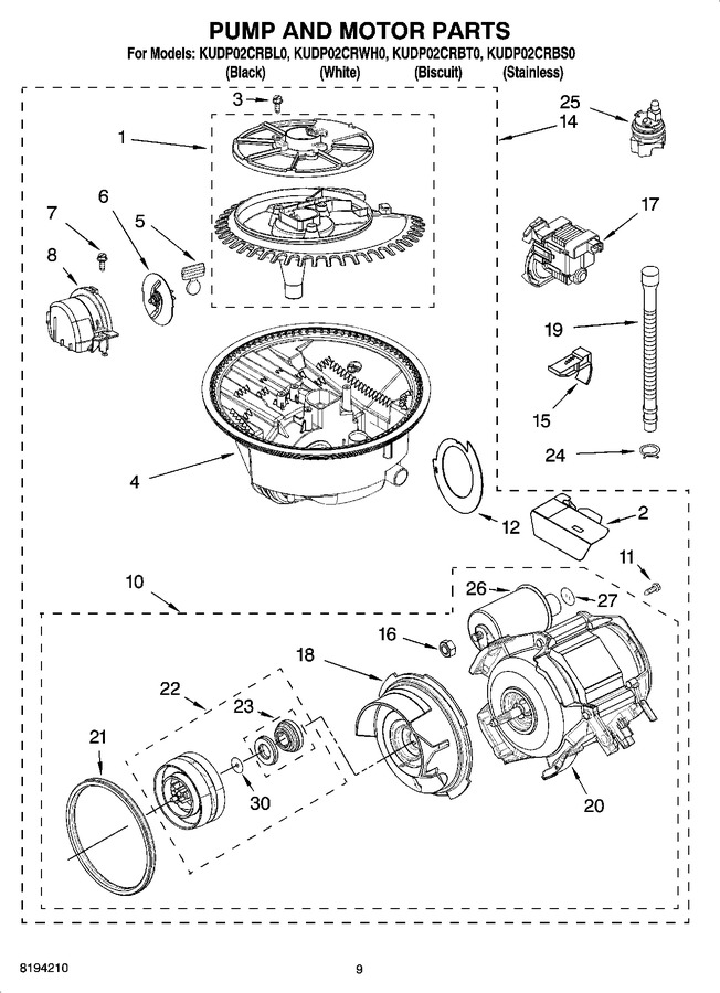 Diagram for KUDP02CRWH0