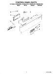 Diagram for 02 - Control Panel Parts