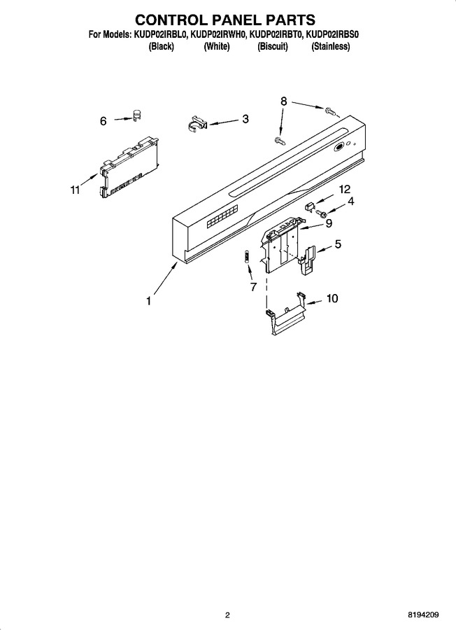 Diagram for KUDP02IRBT0