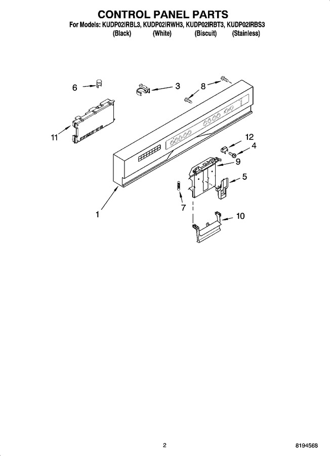 Diagram for KUDP02IRBT3