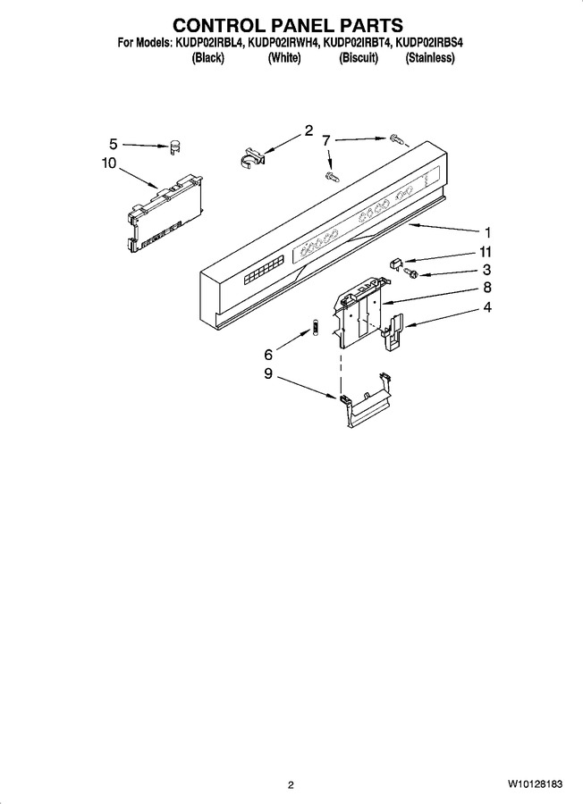 Diagram for KUDP02IRWH4