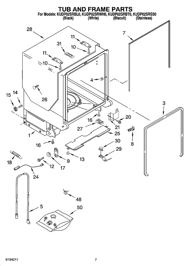 Diagram for KUDP02SRWH0
