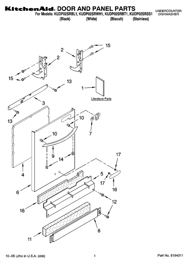 Diagram for KUDP02SRBL1