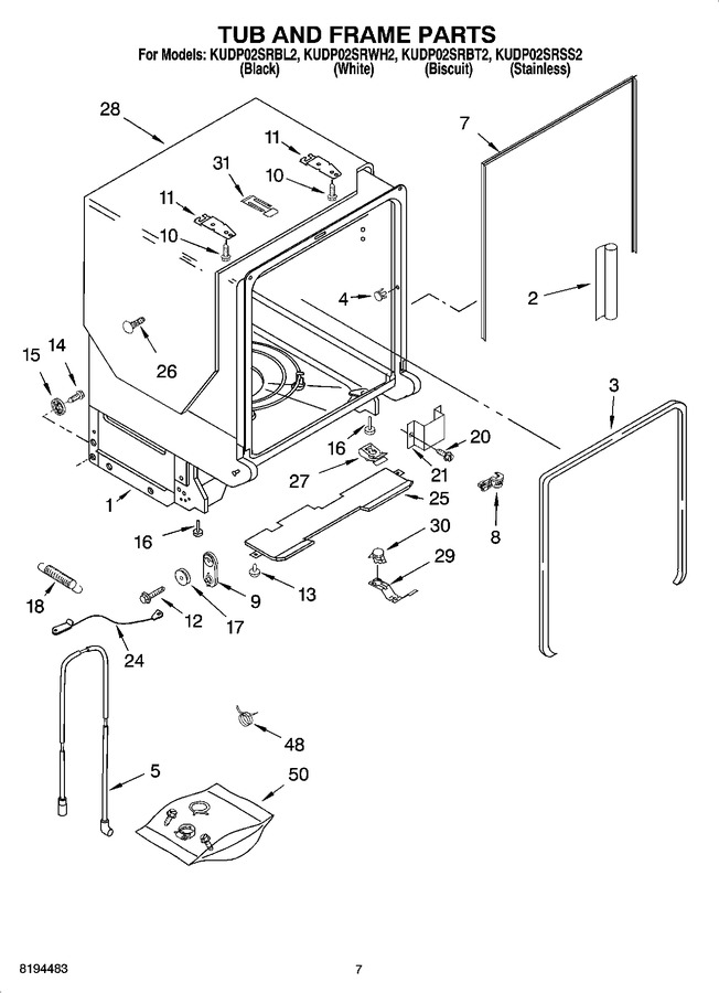 Diagram for KUDP02SRBL2
