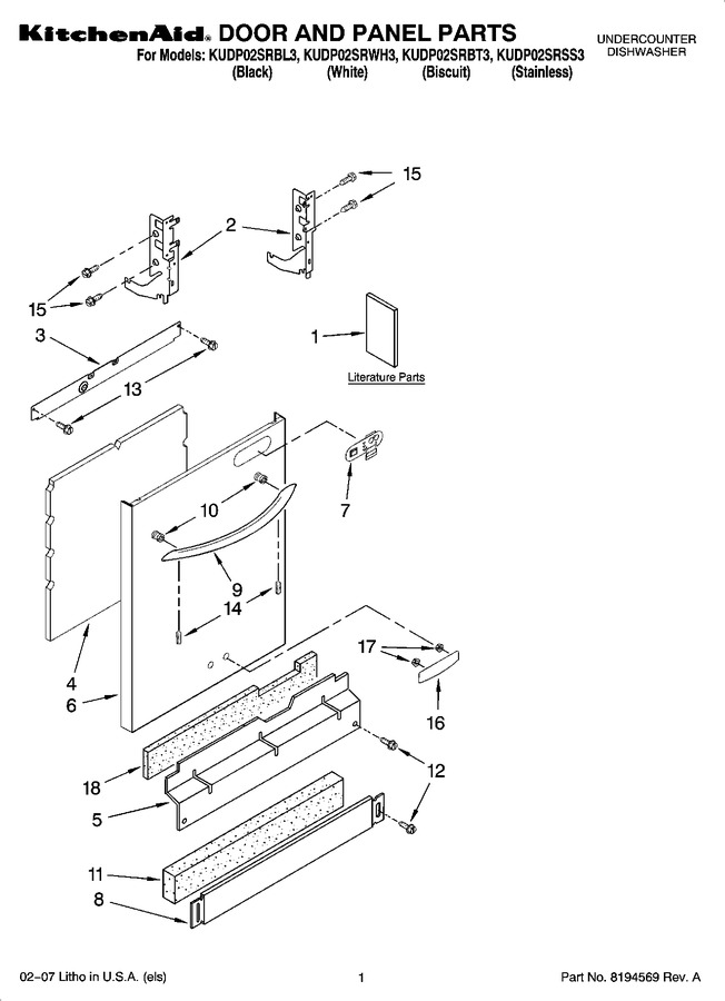 Diagram for KUDP02SRBL3