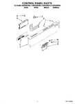 Diagram for 02 - Control Panel Parts