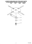Diagram for 04 - Lower Washarm And Strainer Parts