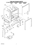 Diagram for 07 - Tub And Frame Parts