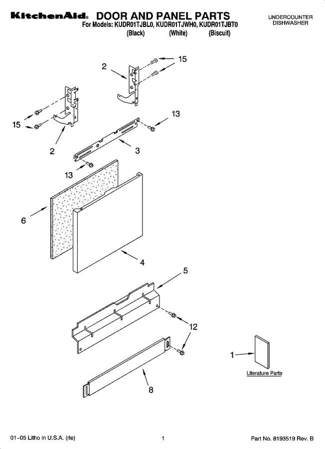 Diagram for KUDR01TJBT0