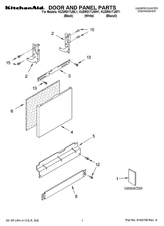 Diagram for KUDR01TJWH1