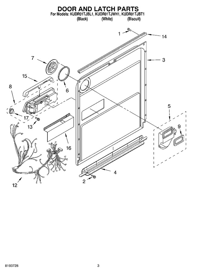 Diagram for KUDR01TJWH1