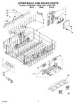 Diagram for 09 - Upper Rack And Track Parts