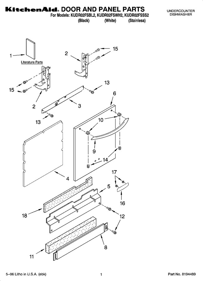 Diagram for KUDR02FSBL2