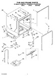 Diagram for 07 - Tub And Frame Parts