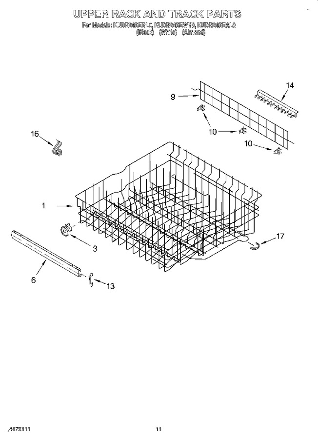Diagram for KUDR24SEAL0