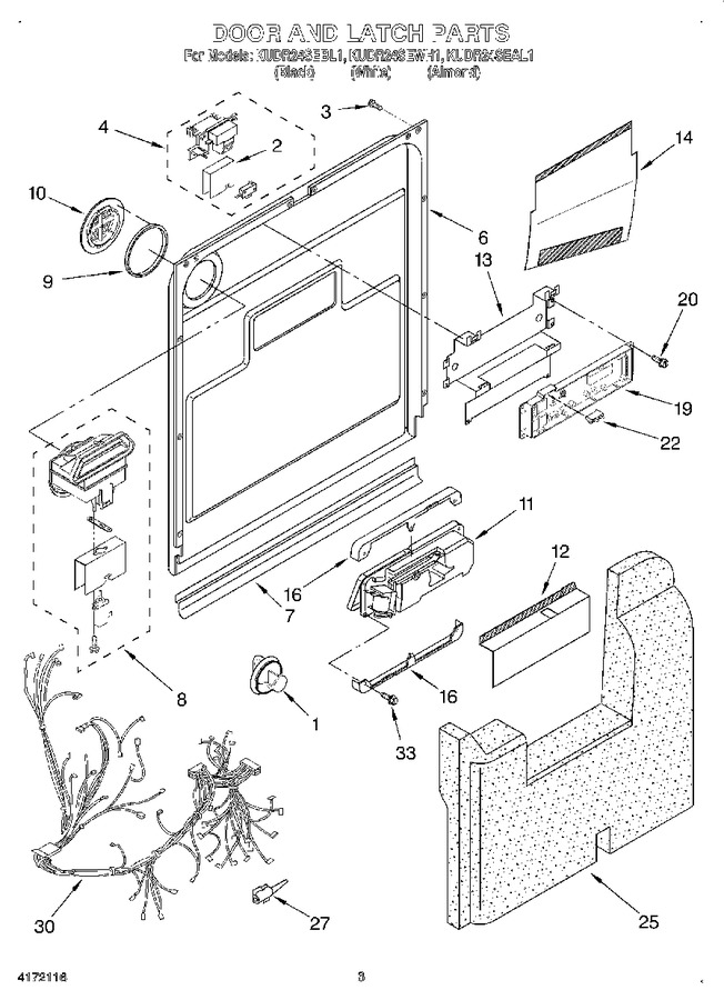 Diagram for KUDR24SEAL1