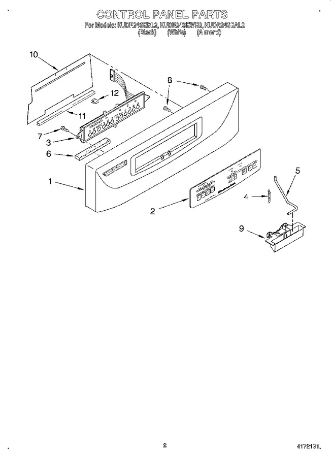 Diagram for KUDR24SEWH2