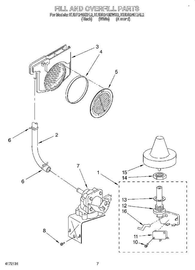 Diagram for KUDR24SEWH2