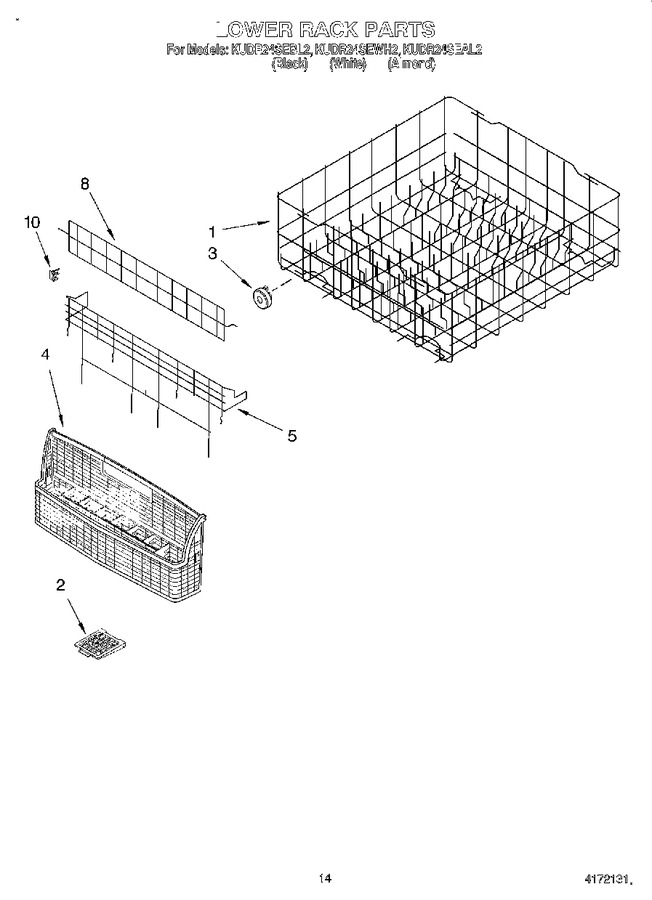 Diagram for KUDR24SEWH2